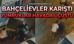 Bahçelievler karıştı: Yumruklar havada uçuştu!