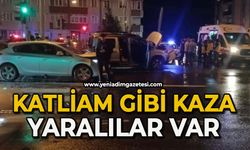 2 araç çarpıştı: Yaralılar var