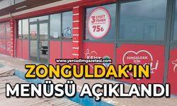 Zonguldak’ın menüsü açıklandı