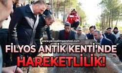 Filyos Antik Kenti'nde hareketlilik