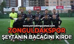 Zonguldakspor şeytanın bacağını kırdı