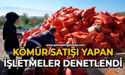 Kömür satışı yapan işletmeler denetlendi