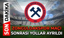 Zonguldakspor maçı sonrası yollar ayrıldı!