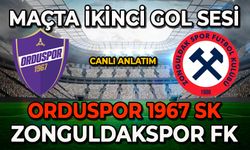 Orduspor 1967  –Zonguldakspor karşılaşmasında ikinci gol sesi