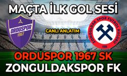 Orduspor 1967  –Zonguldakspor karşılaşmasında  ilk gol sesi