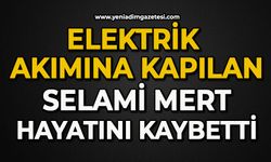 Elektrik akımına kapılan Selami Mert hayatını kaybetti