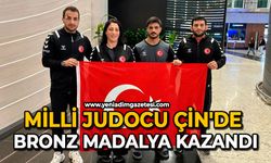 Milli Judocu Çin'de bronz madalya kazandı