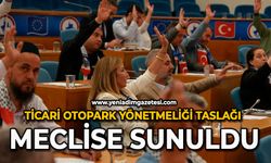 Ticari otopark yönetmeliği taslağı meclise sunuldu