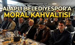Alaplı Belediyespor’a moral kahvaltısı