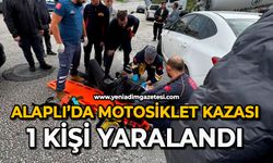Alaplı’da motosiklet kazası: 1 kişi yaralandı