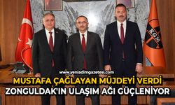 Mustafa Çağlayan müjdeyi verdi: Zonguldak'ın ulaşım ağı güçleniyor