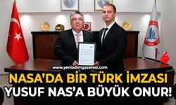 NASA’da bir Türk imzası: Yusuf Nas’a büyük onur!