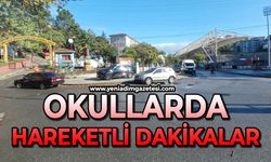 Okullarda hareketli dakikalar