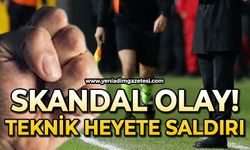 Skandal olay: Teknik Direktör ile Antrenörü dövdüler