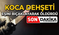 Eşini bıçaklayarak öldürdükten sonra kendini yaraladı