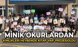 Minik okurlardan "Heybemde Kitap Var" projesi