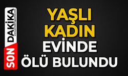 Yaşlı kadın evinde ölü bulundu