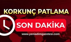 Korkutan patlama sokağa döktü