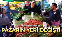 Pazarın yeri değişti!