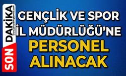 Gençlik ve Spor İl Müdürlüğü'ne işçi alınacak