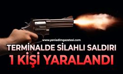 Terminalde silahlı saldırı: 1 yaralı