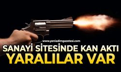 Sanayi sanayi sitesinde kan aktı: Yaralılar var