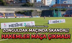 Zonguldak maçında skandal: Hakemler sahaya çıkmadı!