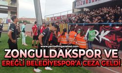 Zonguldak ve Ereğli Belediyespor’a ceza geldi