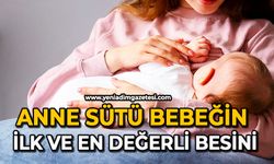 Anne sütü bebeğin ilk ve en değerli besini