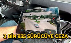 2 bin 935 sürücüye ceza