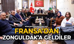 Fransa’dan Zonguldak’a geldiler