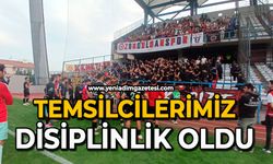 Temsilcilerimiz disiplinlik oldu