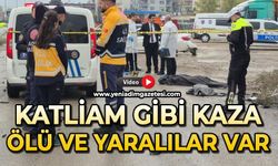 Katliam gibi kaza: Ölü ve yaralılar var