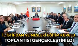 İl İstihdam ve Mesleki Eğitim Kurulu toplantısı gerçekleştirildi