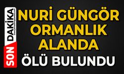 Nuri Güngör ormanlık alanda ölü bulundu