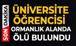 Üniversite öğrencisi ormanlık alanda ölü bulundu