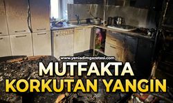 Mutfakta korkutan yangın