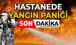 Hastanede yangın paniği