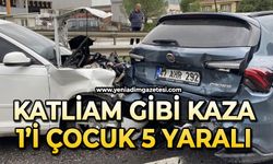 Katliam gibi kaza: 1’i çocuk 5 yaralı