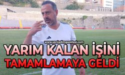 Yarım kalan işini tamamlamaya geldi