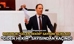 Bakanlık “gelen hekim” sayısını açıkladı, “giden hekim” sayısından kaçındı