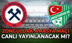 Zonguldakspor-Amasya maçı canlı yayınlanacak mı ?