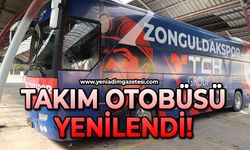 Takım otobüsü yenilendi