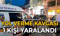 Yol verme kavgası: 1 kişi yaralandı