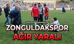 Zonguldakspor ağır yaralı!