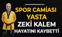 Spor camiası yasta: Zeki Kalem hayatını kaybetti