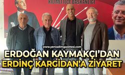 Erdoğan Kaymakçı'dan Erdinç Kargidan’a ziyaret