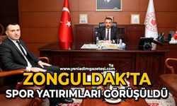 Zonguldak’ta spor yatırımları görüşüldü
