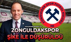 Zonguldakspor şike ile düşürüldü