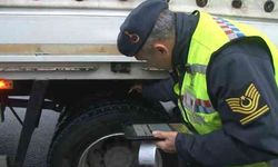 Jandarmadan kış lastiği denetimi